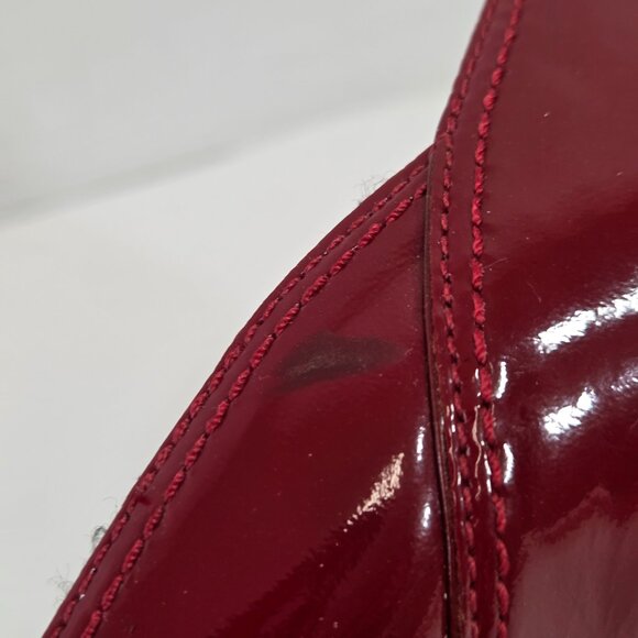 Guess by Marciano Kasenna Ruby Red Patent Leather Heels Size 10 - Picture 6 of 11
